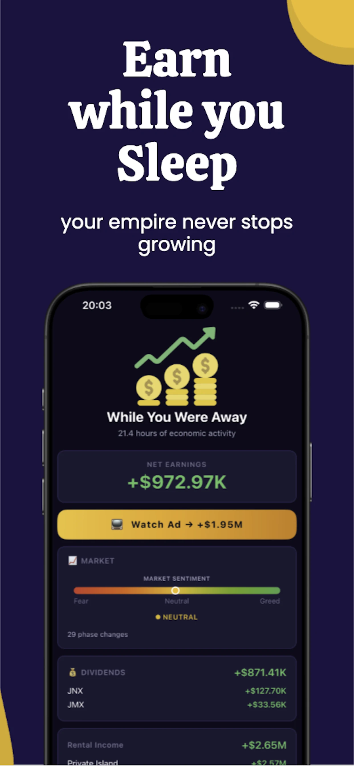 Mogul Empire: Idle Tycoon screenshot
